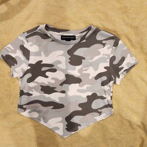Camo Crop top